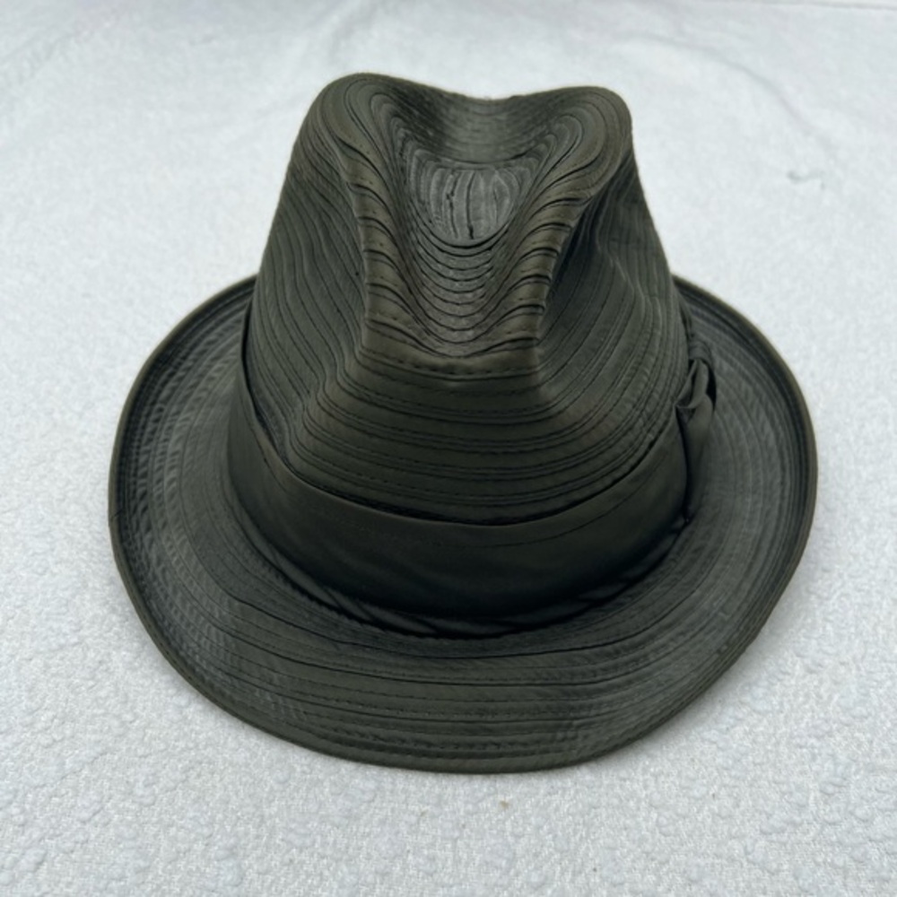 VTG Knox New York "Pocket Hat" Olive Green Fedora – Size 7 1/8